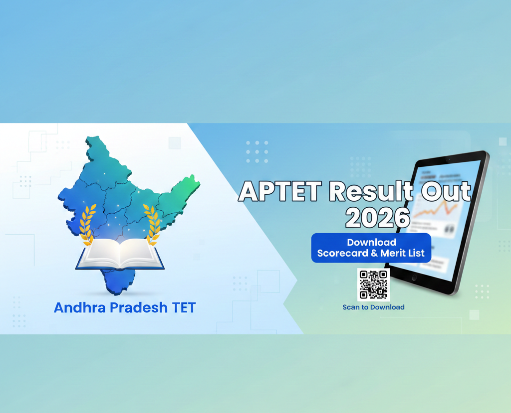 APTET Result 2026 Out – Download Andhra Pradesh TET Scorecard & Merit List