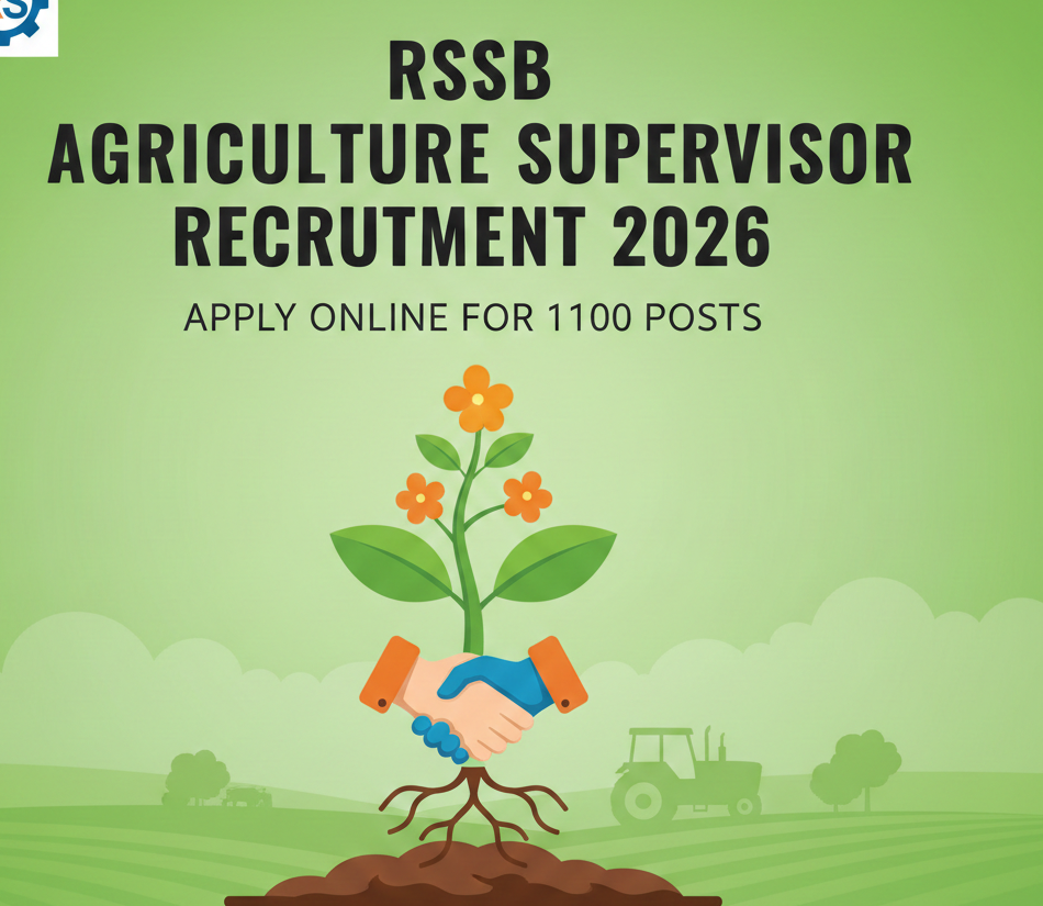RSSB Agriculture Supervisor Recruitment 2026 – Apply Online for 1100 Posts