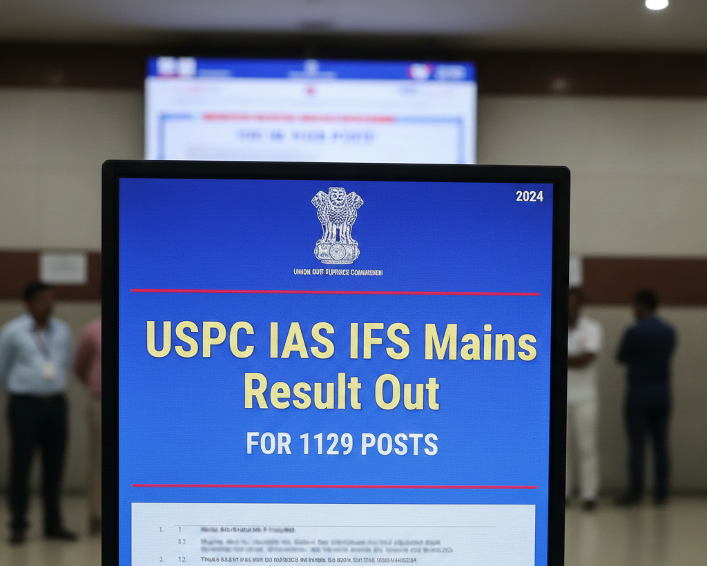 UPSC IAS Pre / IFS Recruitment 2026 | IFS Mains Result Out for 1129 Posts