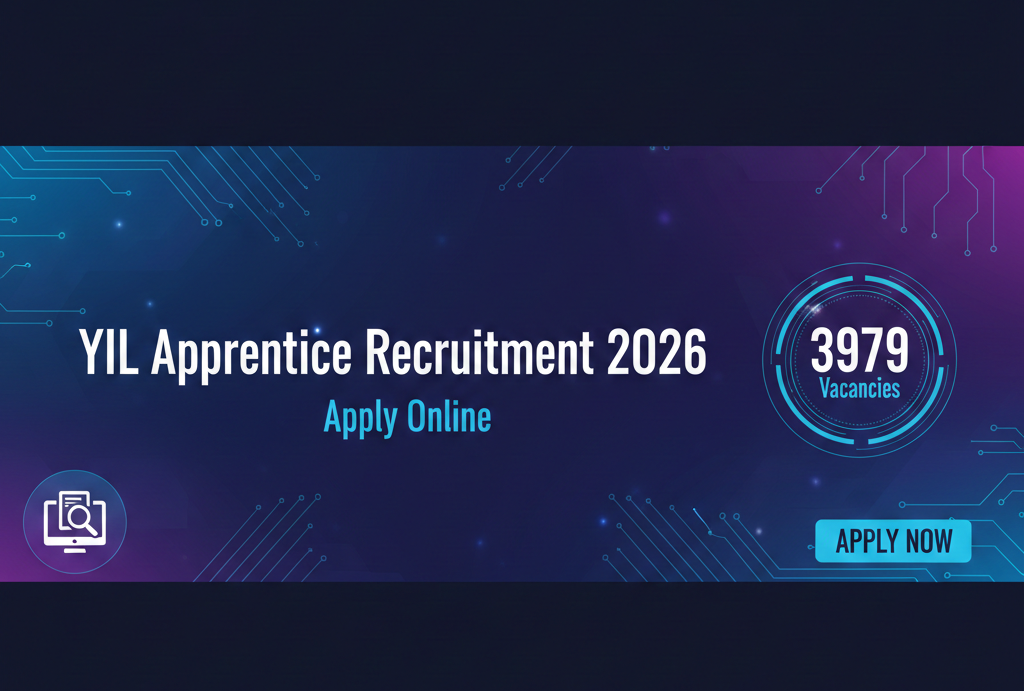 YIL Apprentice Recruitment 2026 Apply Online – 3979 Vacancies | Yantra India Limited